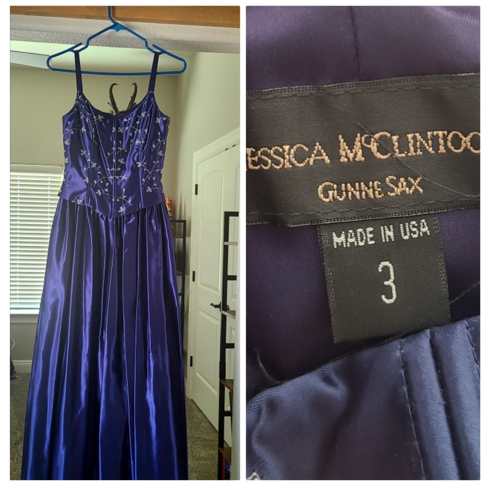 Vintage Jessica Mcclintock Gunne Sax Dress